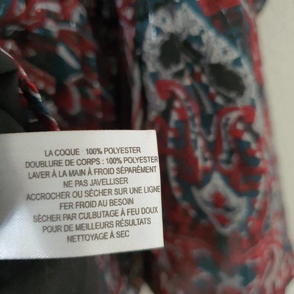 NWT Walter Baker Bronze Paisley Harvi Spaghetti Strap Top Women's Size Small - Picture 12 of 13